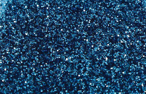 Blue glitters